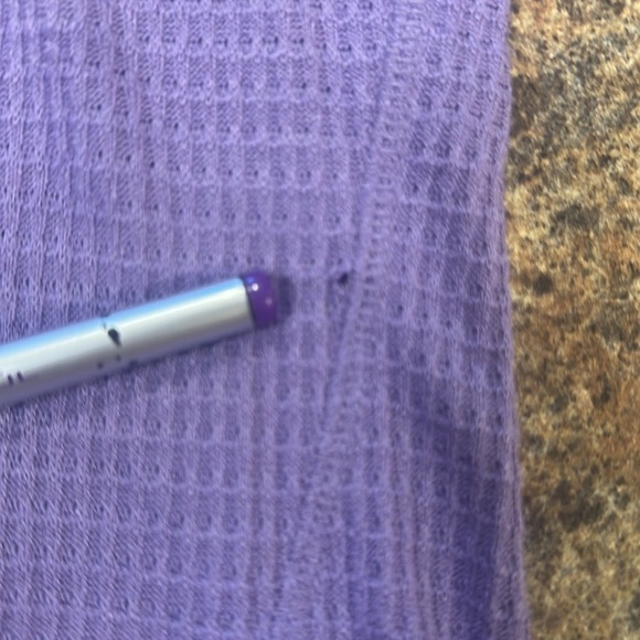 Zenana Snap Button Long Sleeve Henley Top Lavender Womens Size Small - Picture 12 of 13